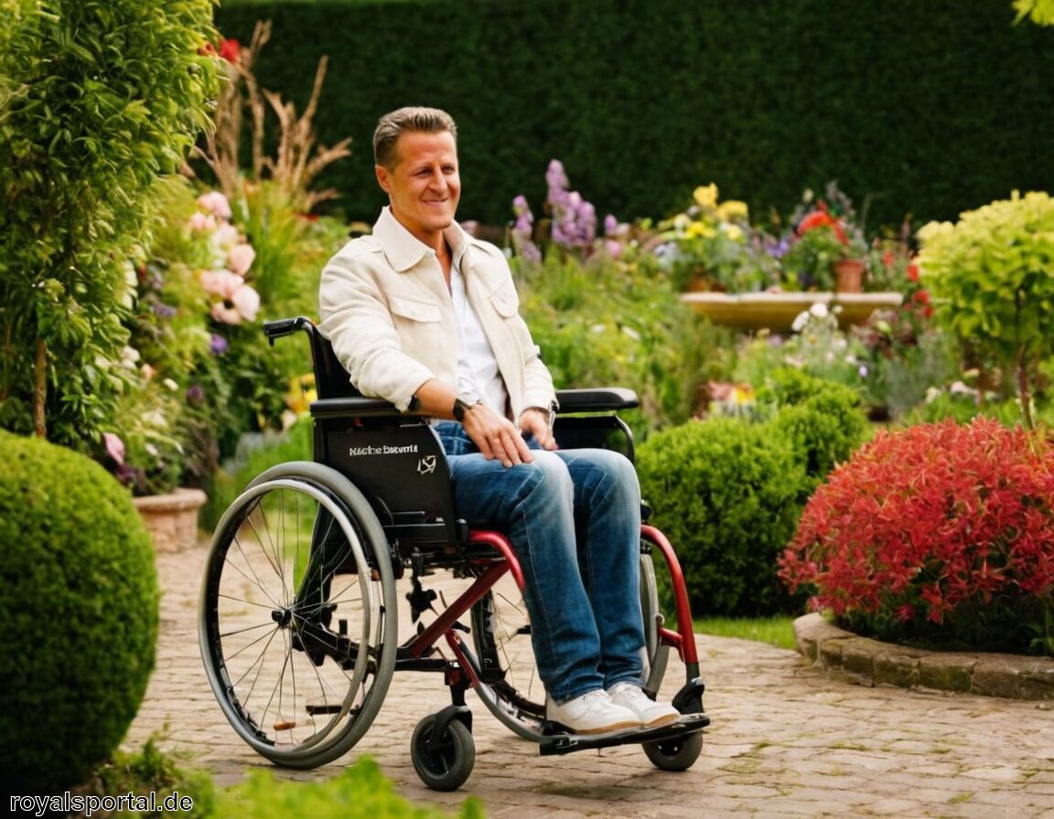 Familie und Freunde im Gartengeschehen   - Michael Schumacher Rollstuhl Garten - Das weiß man!
