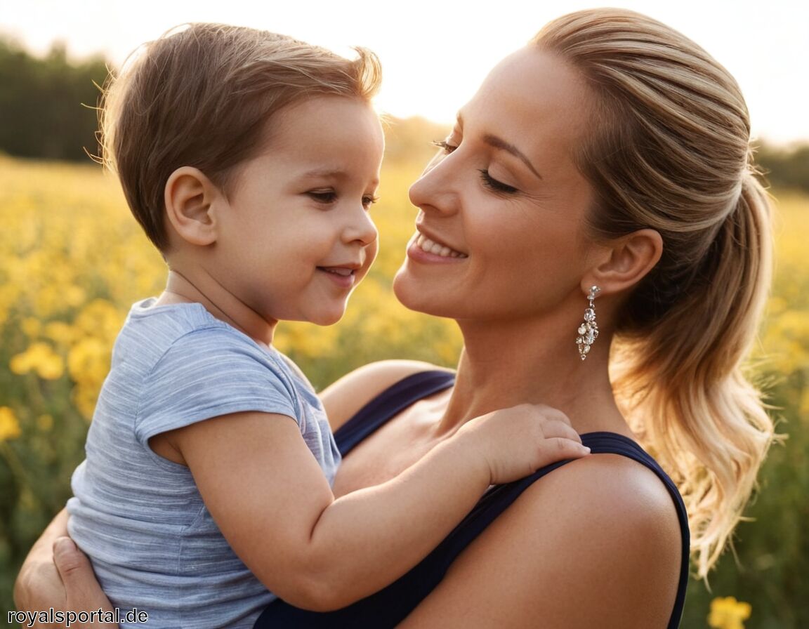 Soziale Medien als Plattform   - Mandy Capristo zeigt uns ihren Sohn / Kinder