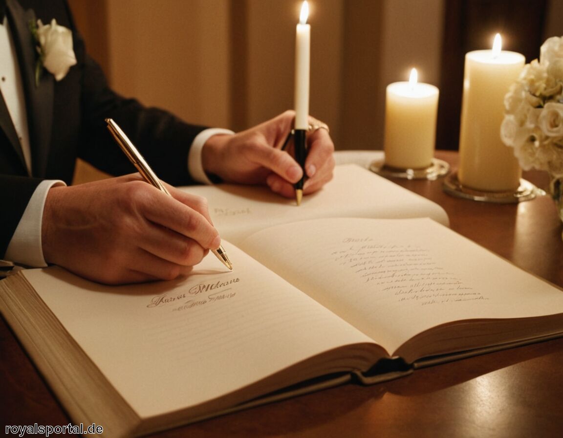 Klassische und traditionelle Wünsche zur Hochzeit - Was können Eltern ins Gästebuch zur Hochzeit schreiben?